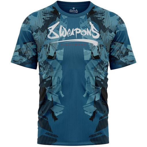 8Weapons T-Shirt Functional Hit 2.0, Blue