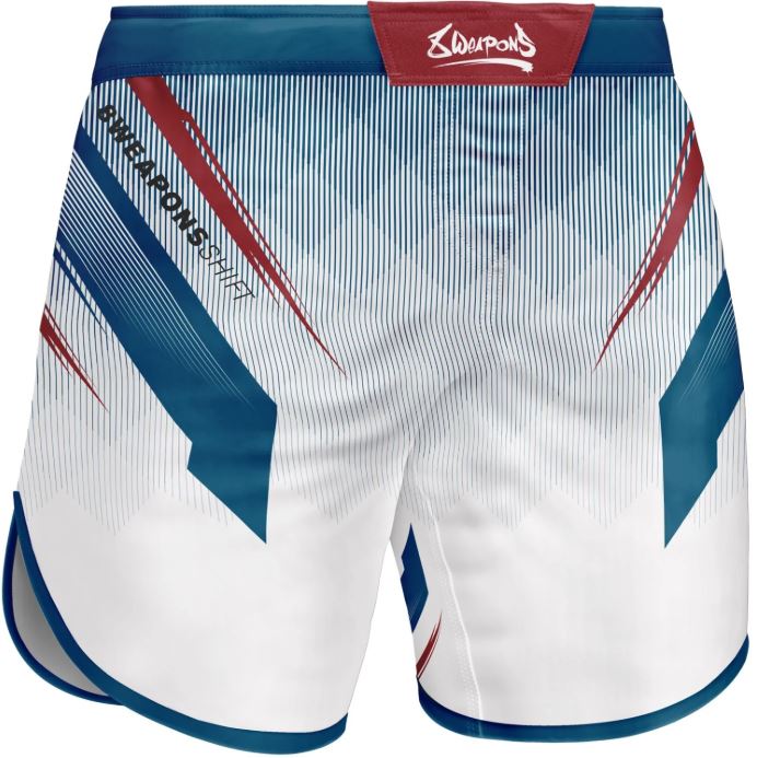 8Weapons Fight Shorts Shift, Weiß