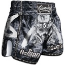 8Weapons Muay Thai Shorts Bone Island, Schwarz