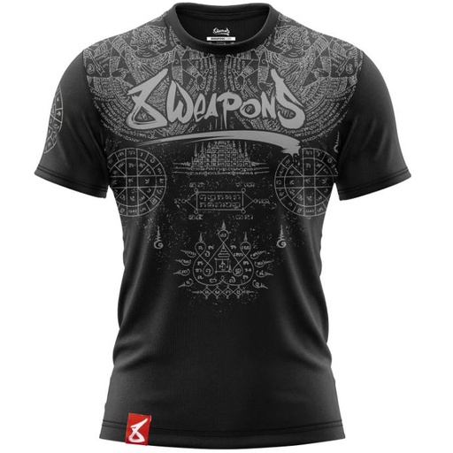8Weapons T-Shirt Yantra, Schwarz