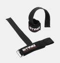 Sting Pro Lifting Straps, Black
