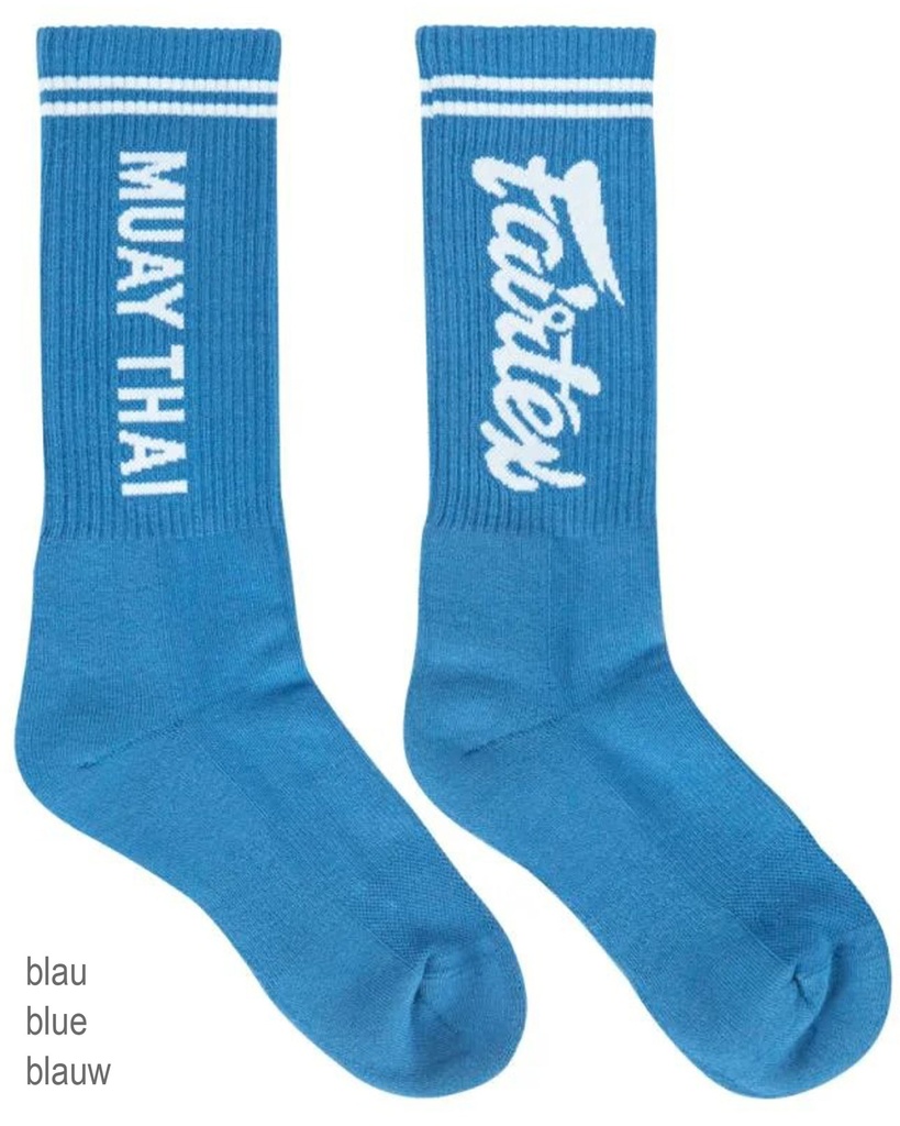 Fairtex Socken, Blau