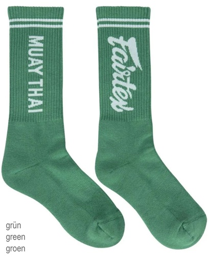 Fairtex Socks, Green