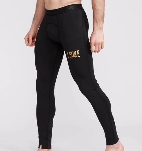 Leone Compression Pants DNA, Schwarz