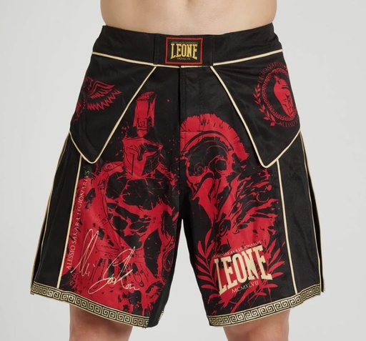 Leone Fight Shorts Legionarivs III, Black-Red