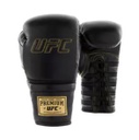 UFC Boxing Gloves Premium with Laces, Black