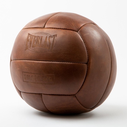 [P00003153-BR] Everlast Medicine Ball Old School 1910, Brown