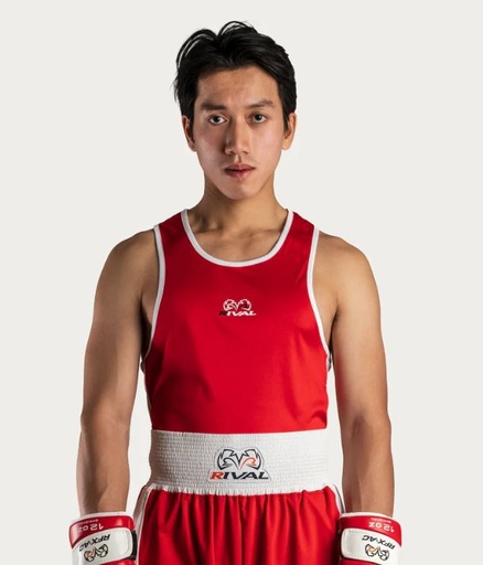 Rival Boxing Tank Top Amateur Competition, Red