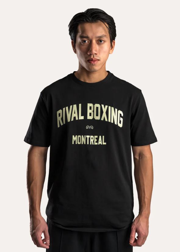Rival T-Shirt Boxing Montreal, Black
