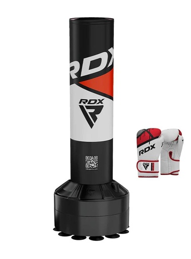 [JBFS-8R-4FT-120-127-S-W-R] RDX Standboxsack R8 Kids 120x27cm, Schwarz-Weiß-Rot