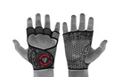 RDX Weightlifting Grips R3, Schwarz-Grau