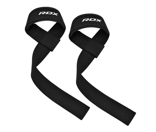 [WAN-W1B-S] RDX Weightlifting Straps W1, Black
