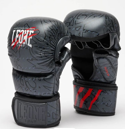Leone MMA Handschuhe Sparring Primal Instinct, Schwarz