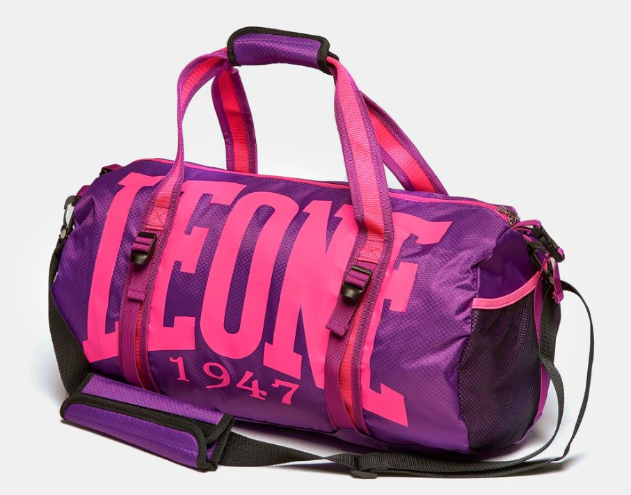 Leone Gym Bag Basic, Violet-Pink