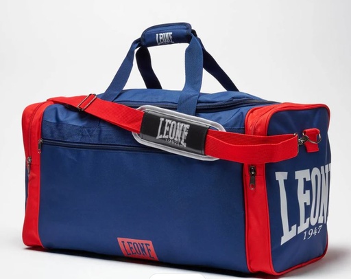 [AC956-B-R] Leone Sporttasche Training, Blau-Rot
