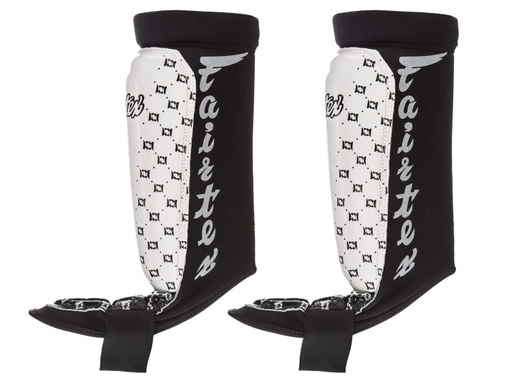 Fairtex Shin Guards MMA SP6, White