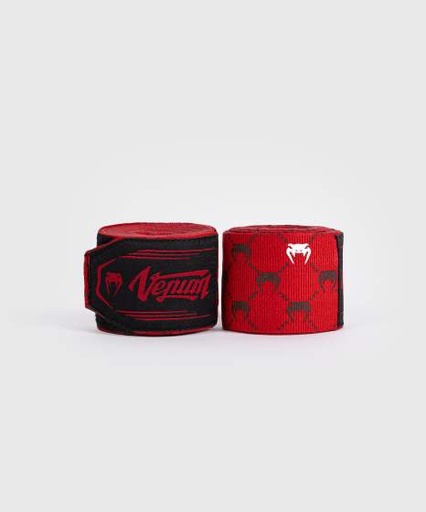[VENUM-05474-003-R-4-5] Venum Boxbandagen Monogram Advanced 4,5m, Rot