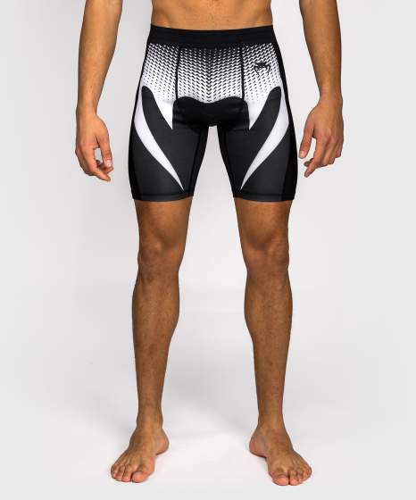 Venum Compression Shorts No Gi, Black-White