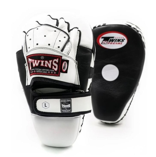 [PML-21-S-W] Twins Boxpratzen Lang PML-21, Schwarz-Weiss