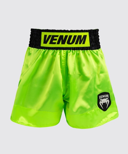 Venum Muay Thai Shorts Classic Evo, Neongrün