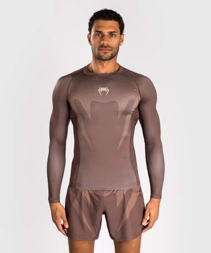 Venum Rash Guard No Gi, Braun