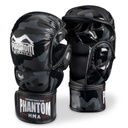 Phantom MMA Sparring Gloves Apex Camo, Black