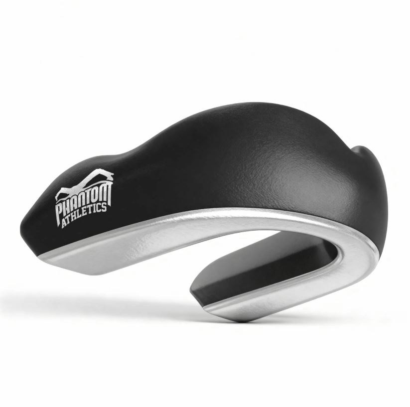 Phantom Mundschutz Elite Team, Schwarz-Silber