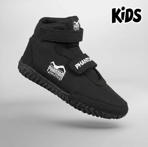 Phantom Wrestling Shoes Rookie Kids, Black