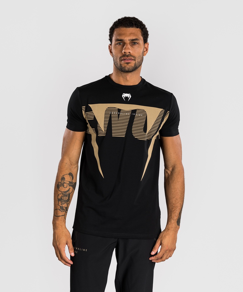 Venum T-Shirt Adrenaline, Schwarz-Sand