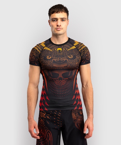 Venum Rash Guard Quetzal Fury, Schwarz-Rot