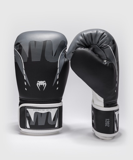 Venum Boxhandschuhe Adrenaline, Schwarz-Silber
