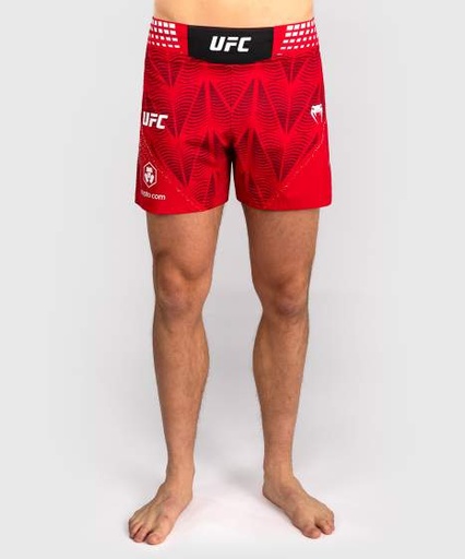 Venum Fight Shorts UFC Zenith Authentic Fight Night Short Fit, Red