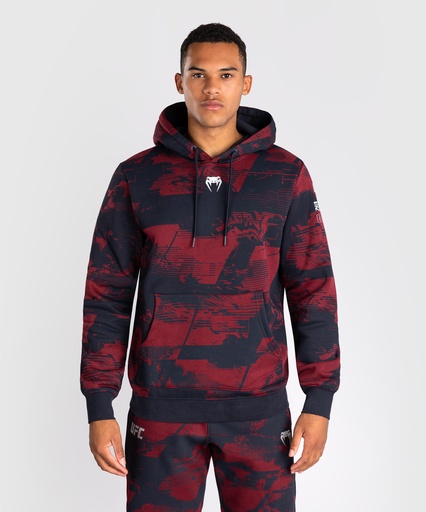 Venum Hoodie UFC Zenith Authentic Fight Week, Black-Red