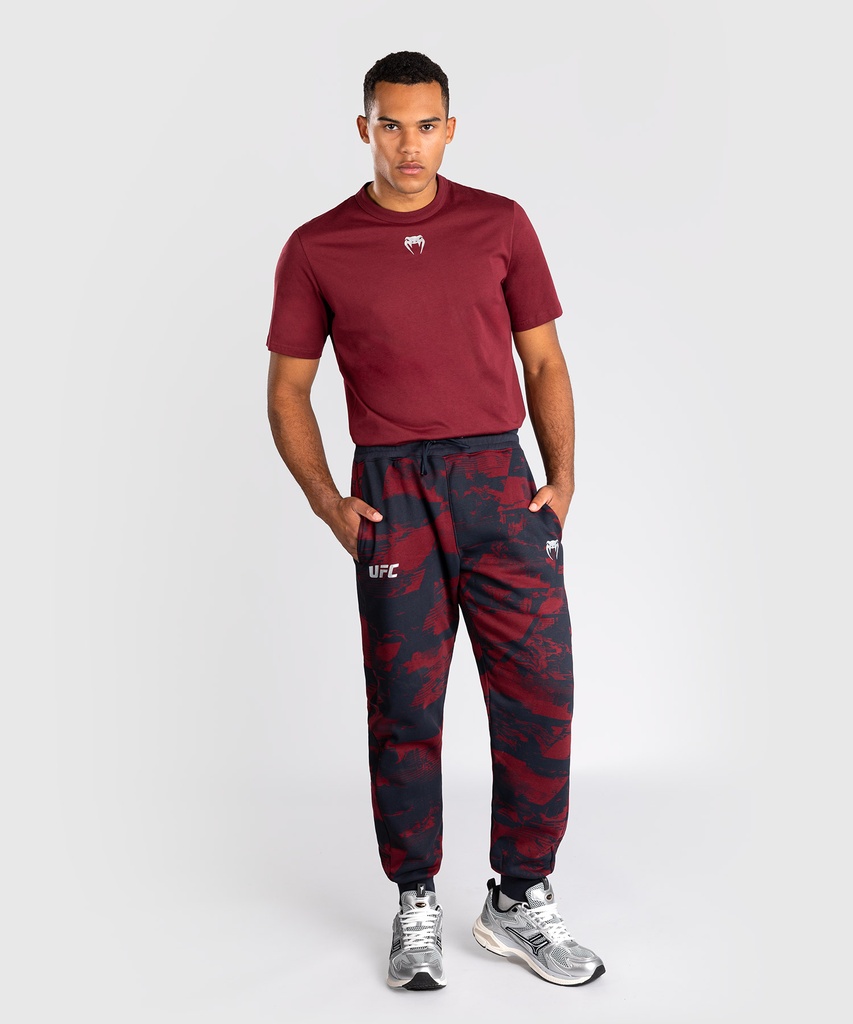 Venum Jogginghose UFC Zenith Authentic Fight Week, Schwarz-Rot