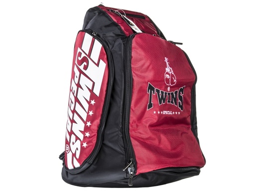 [CBBT2-R-S] Twins Gym Bag-Backpack CBBT2, Red-Black