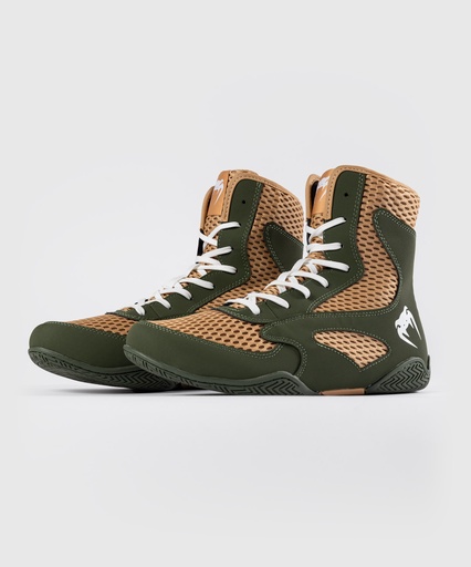 Venum Boxschuhe Contender, Grün-Sand