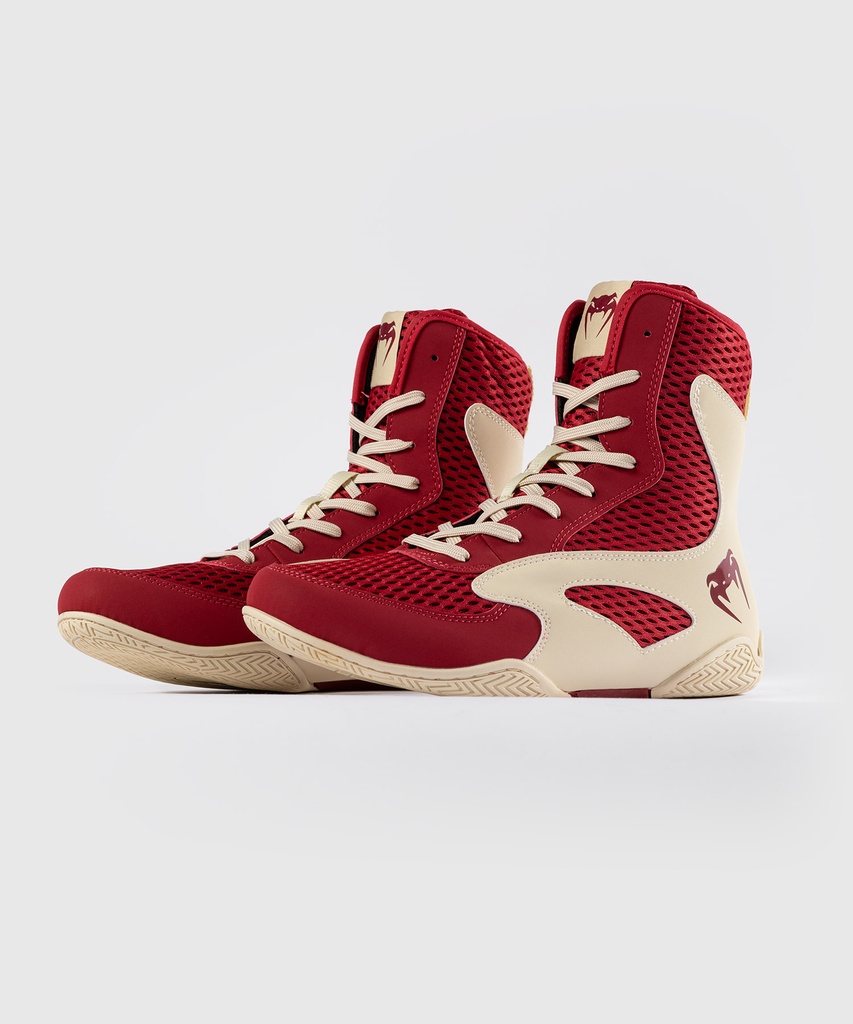 Venum Boxing Shoes Contender, Red-Ivory