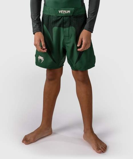 Venum Fight Shorts Attack Kids, Green