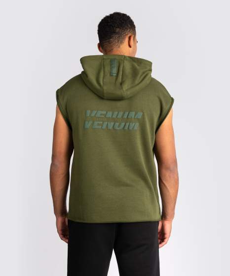 Venum Hoodie Divide Sleeveless, Green