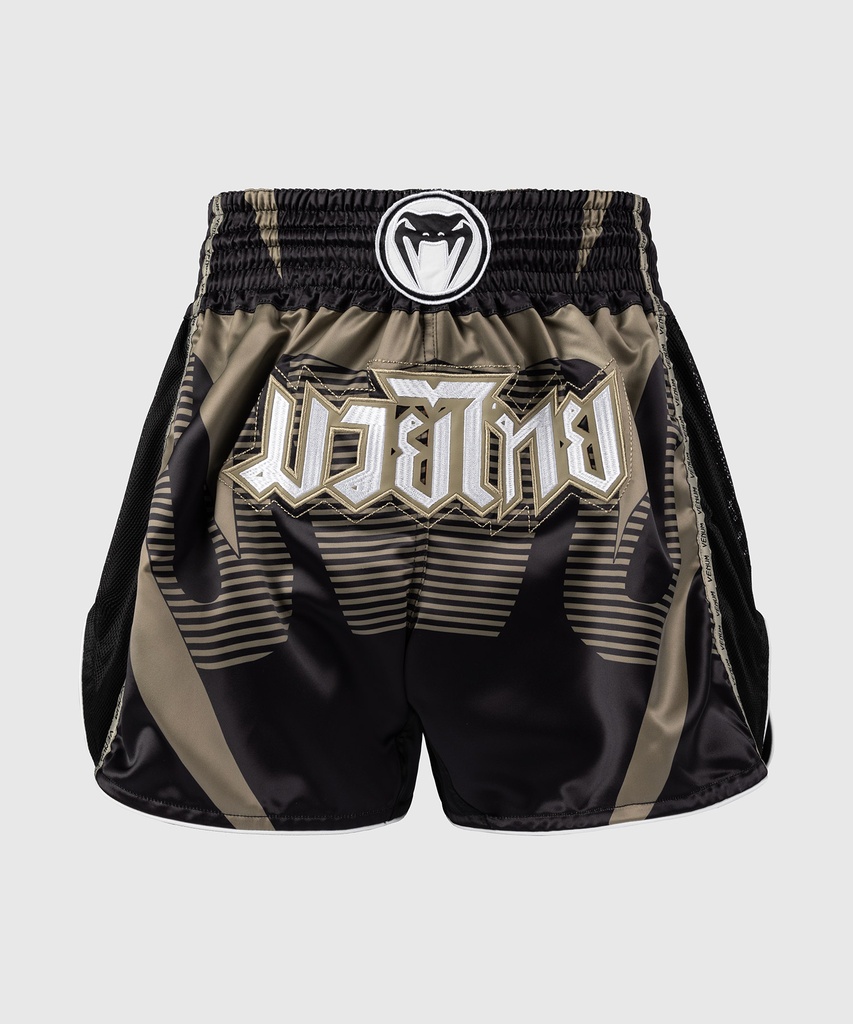 Venum Muay Thai Shorts Adrenaline, Schwarz-Sand