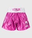 Venum Muay Thai Shorts Contender XT, Pink-Weiß