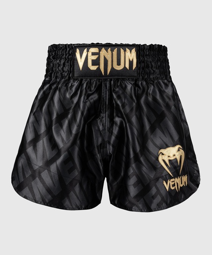 Venum Muay Thai Shorts Contender XT, Schwarz-Gold