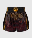 Venum Muay Thai Shorts Quetzal Fury, Black-Red-Mandarin