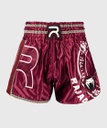 Venum Muay Thai Shorts Rajadamner, Burgunderrot