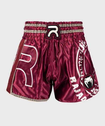 Venum Muay Thai Shorts Rajadamner, Burgunderrot
