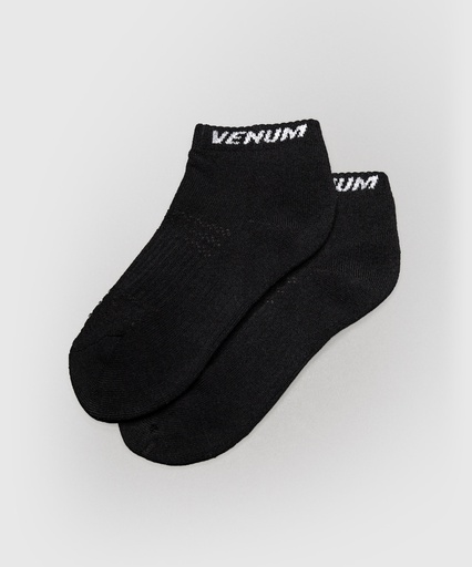 Venum Socks Essential Ankle 3 Pack, Black