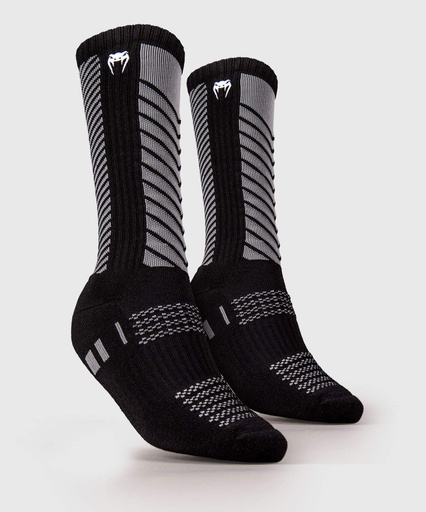 Venum Socks Vector Over-The-Calf, Black-Gray