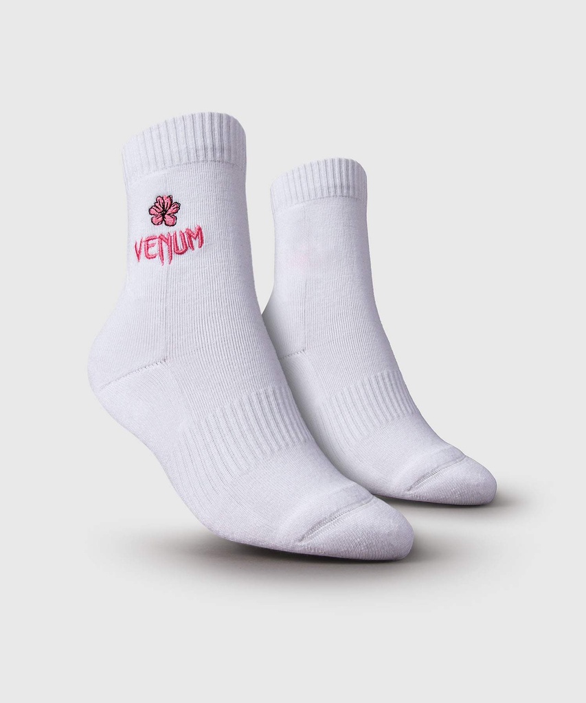 Venum Socken Vector Girls, Weiß-Pink
