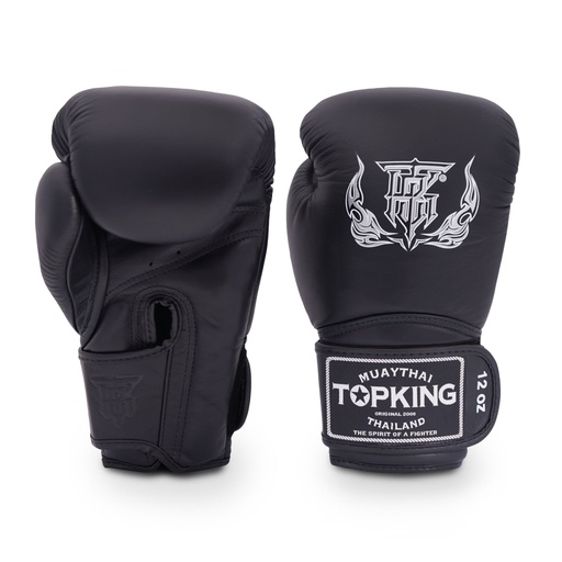 Top King Boxing Gloves Super, Black