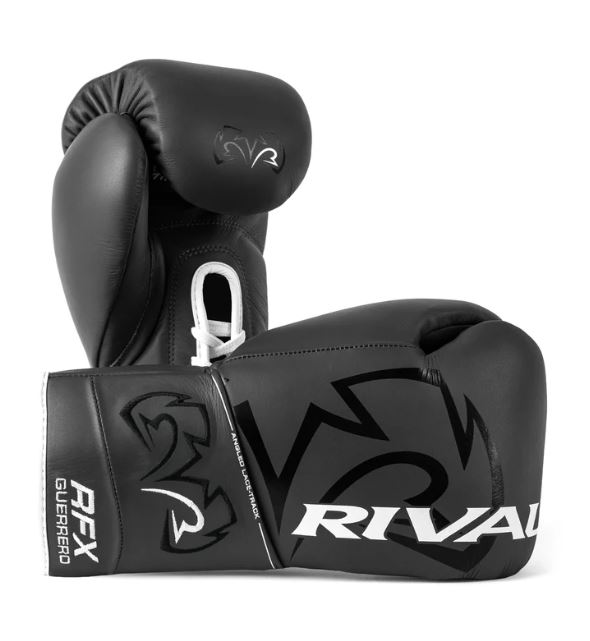Rival Boxhandschuhe RFX-Guerrero Pro Fight SF-H mit Schnürung, Grau